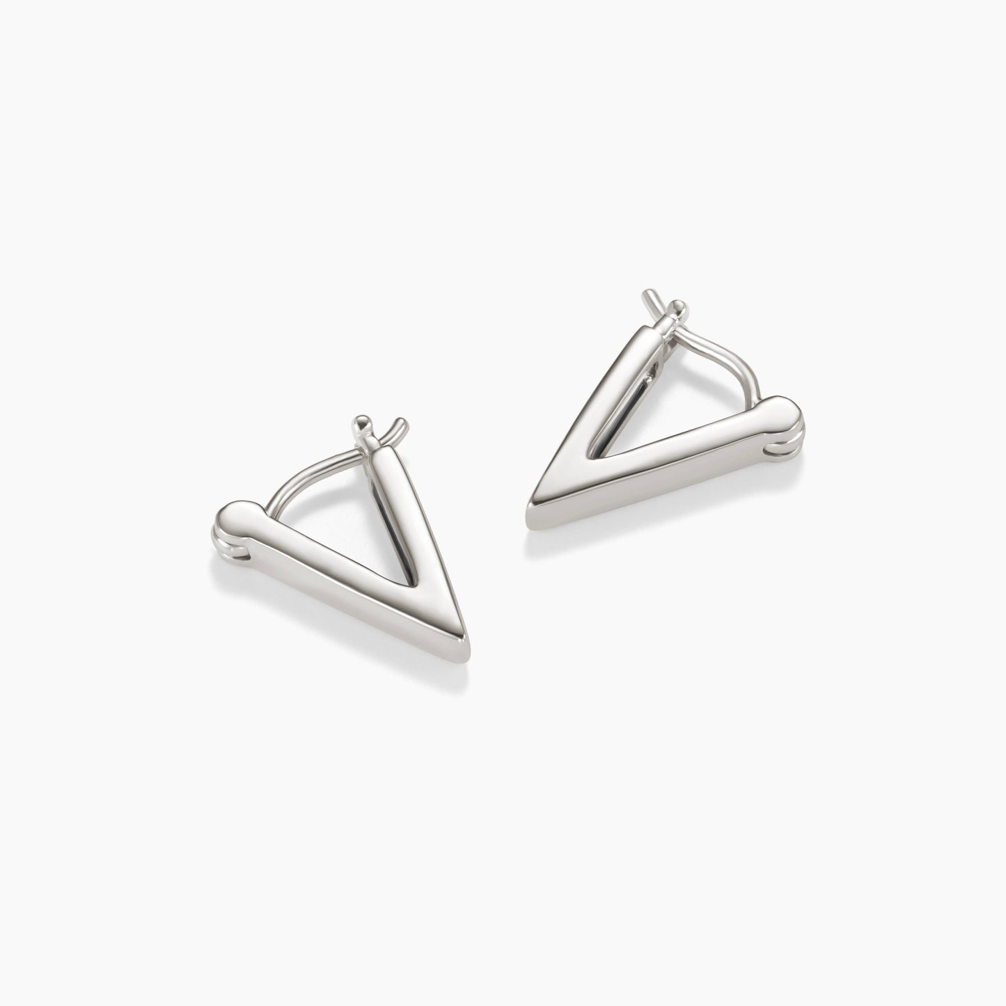 THE A'S (HUGGIE EARRINGS)