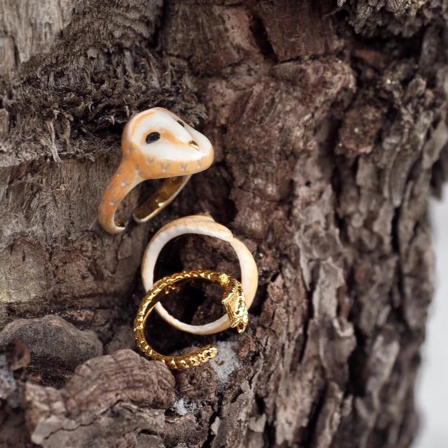 Mary Lou Owl Ring