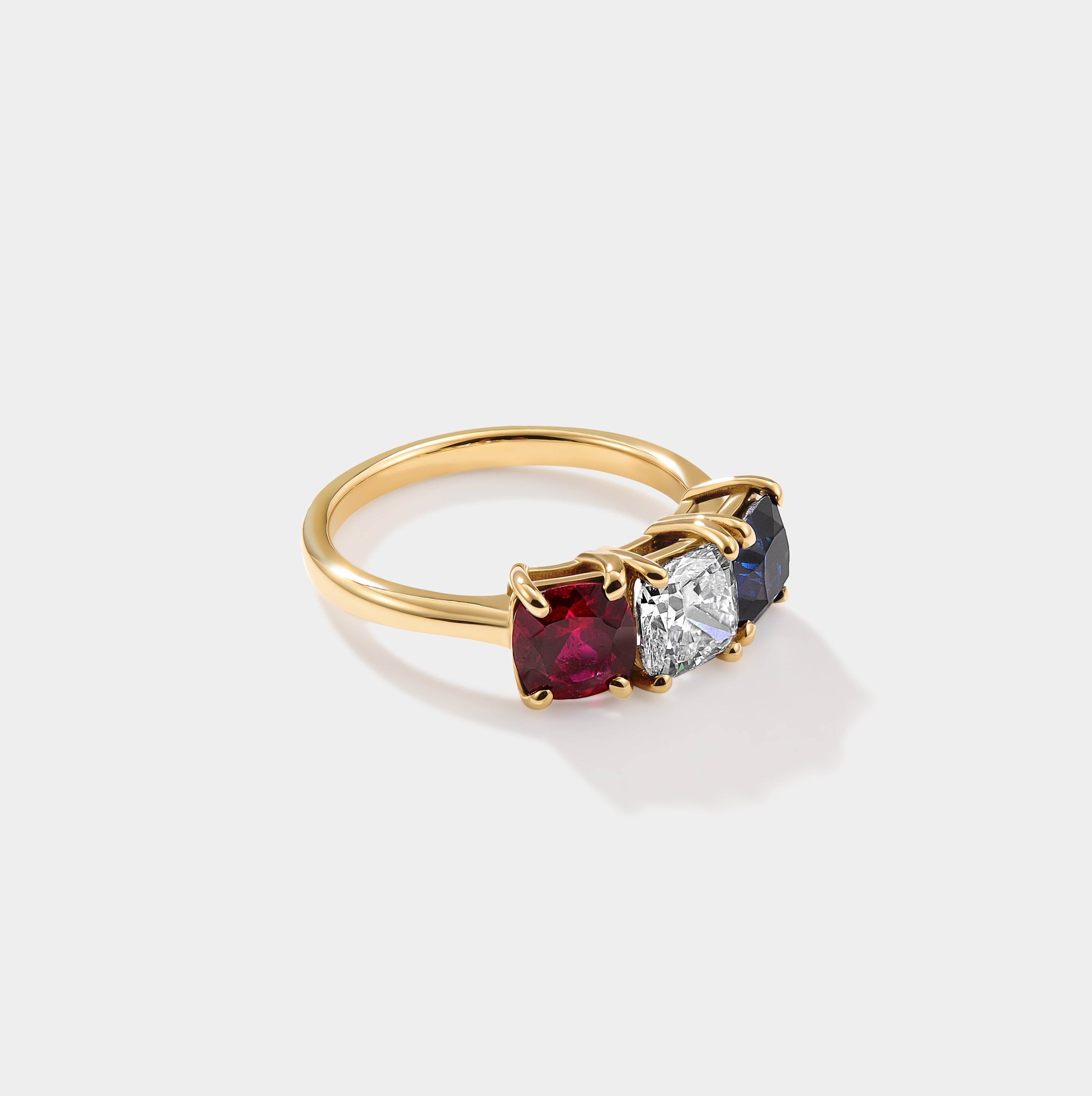 America250™ Heritage Cushion Cut Ring