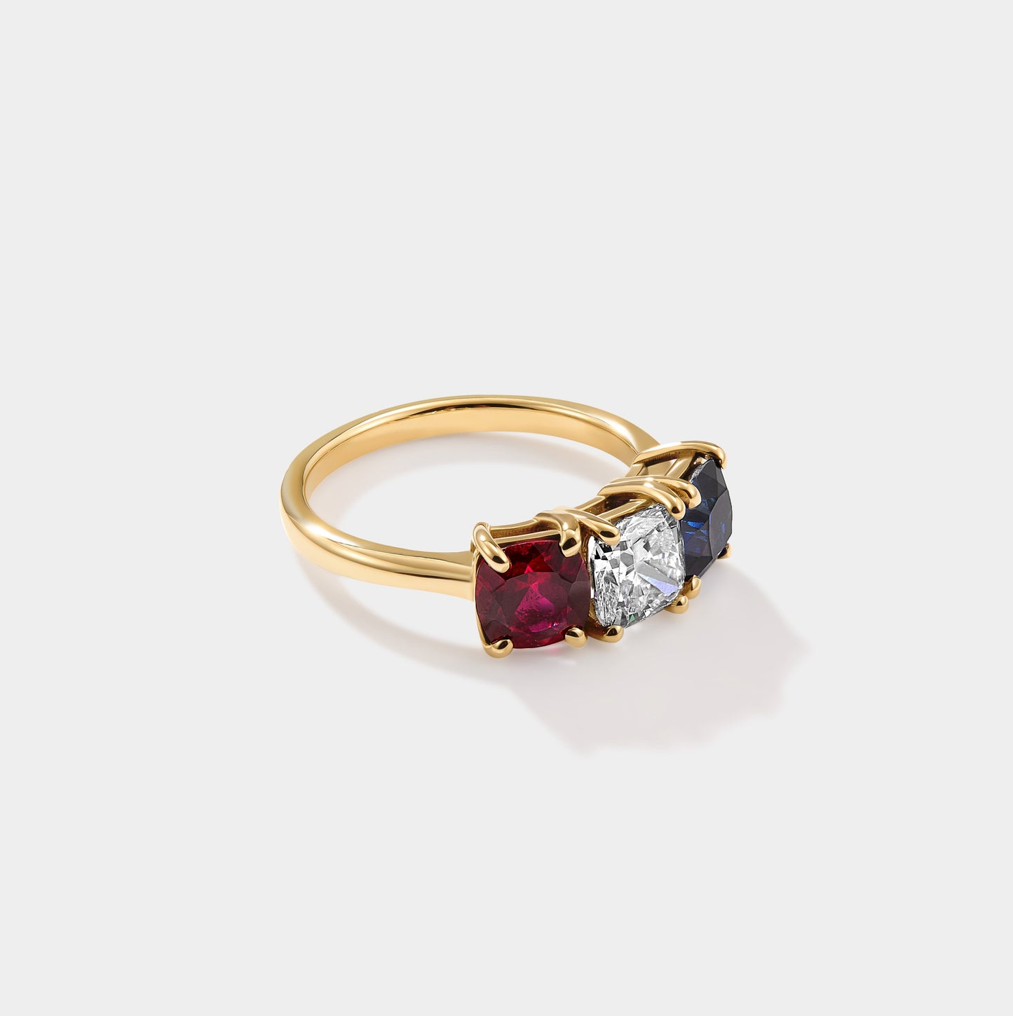 America250™ Heritage Cushion Cut Ring