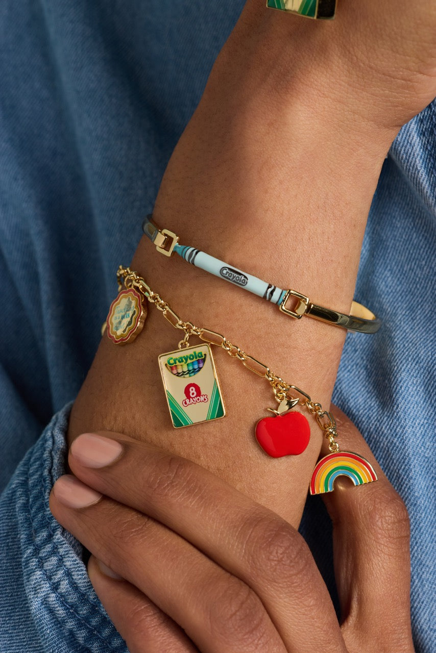 Crayola Blue Crayon Tension Bangle