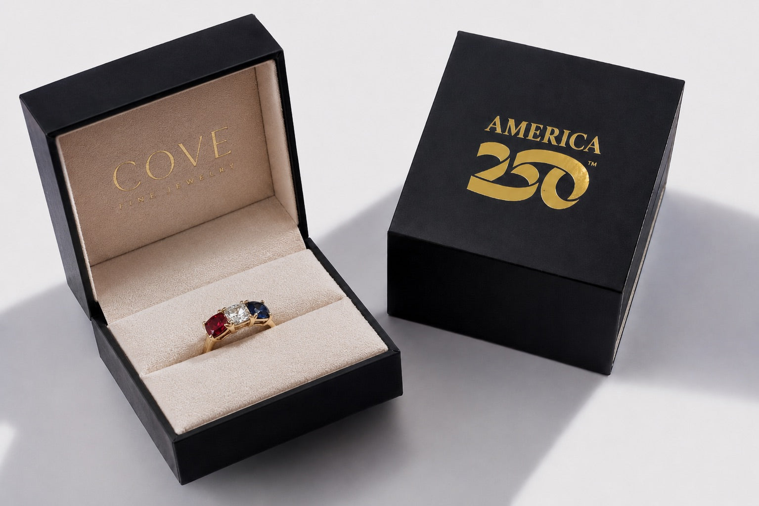 America250™ Heritage Cushion Cut Ring