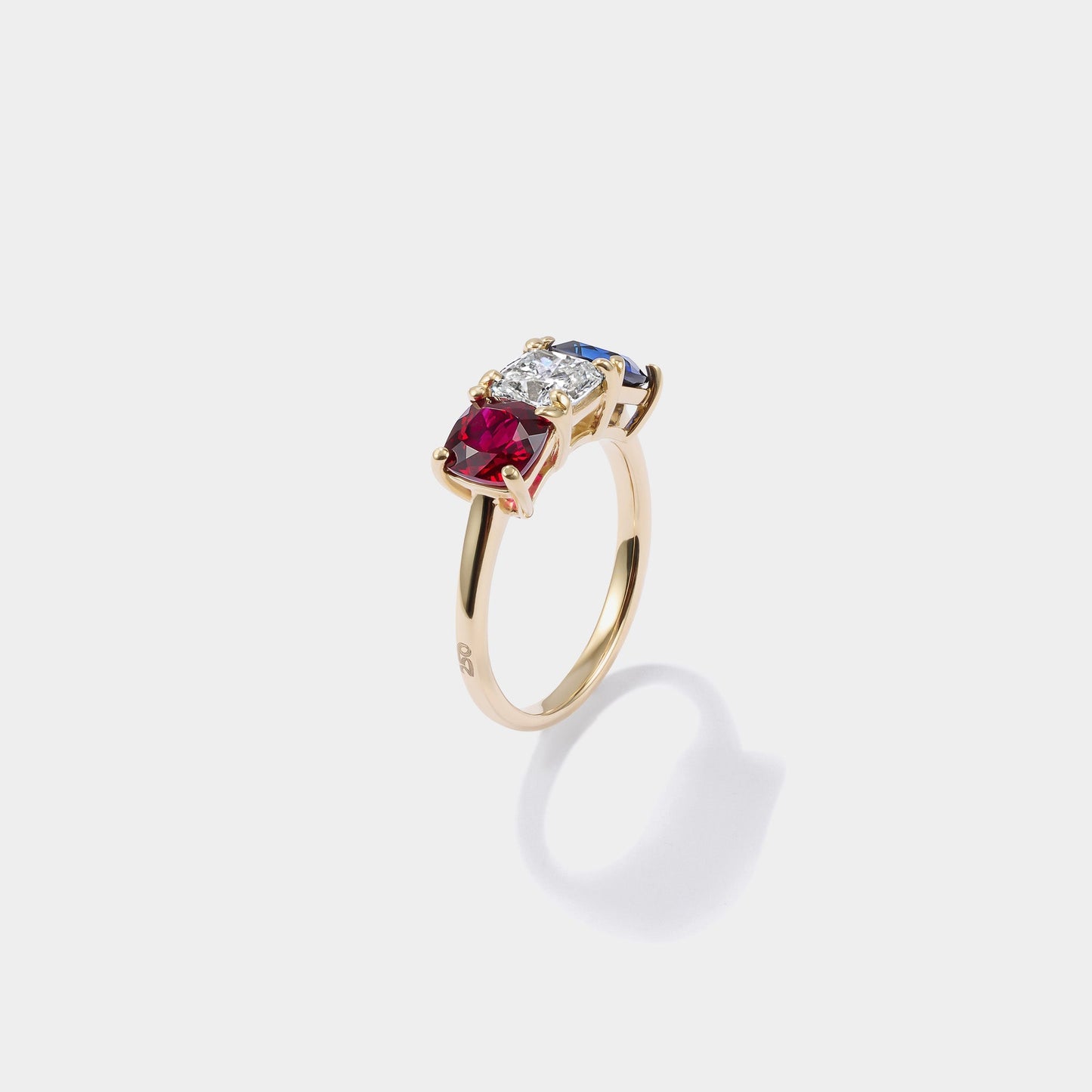 America250™ Heritage Cushion Cut Ring