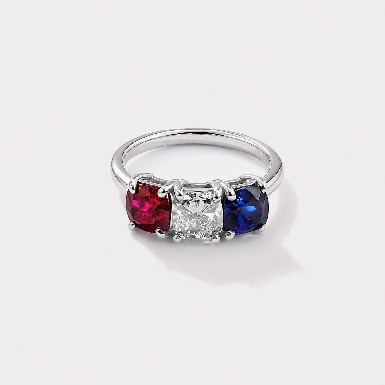 America250™ Heritage Cushion Cut Ring