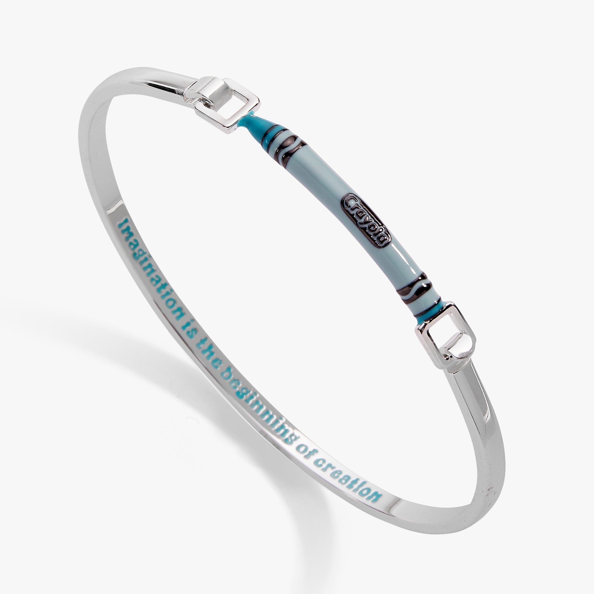 Crayola Blue Crayon Tension Bangle
