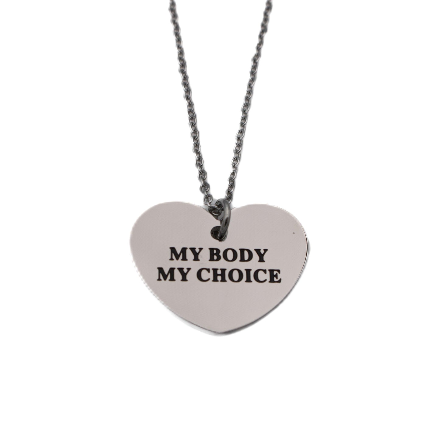 My Body My Choice Necklace - $10 from each donated to Plan C