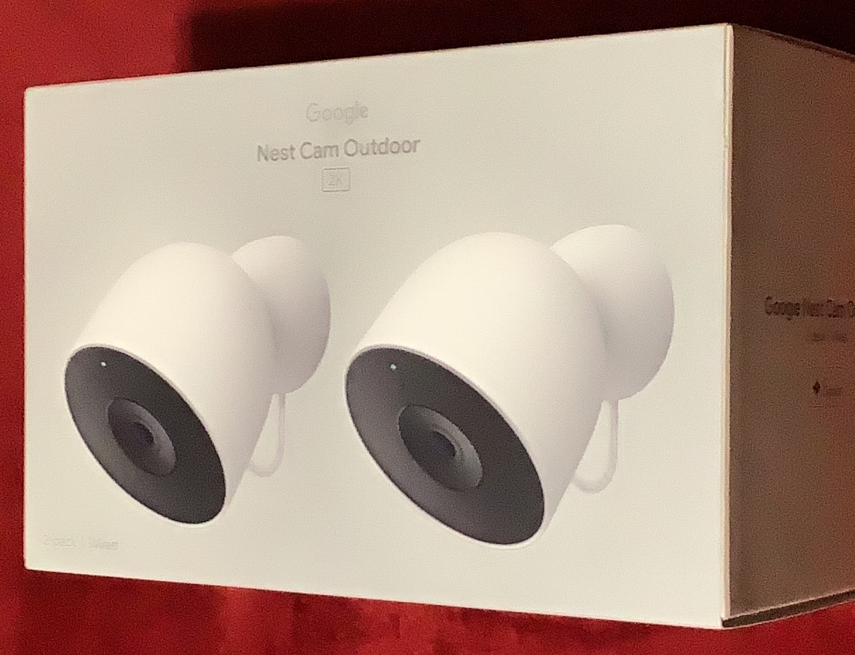 Google Nest Cam Outdoor (2 pack/ Wired