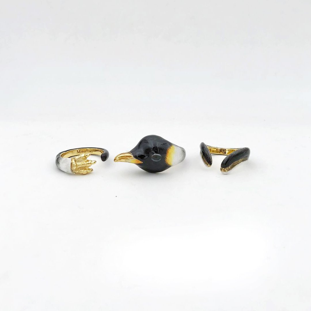 Mary Lou Penguin Ring
