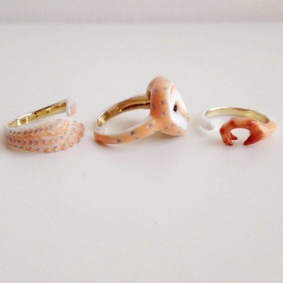 Mary Lou Owl Ring
